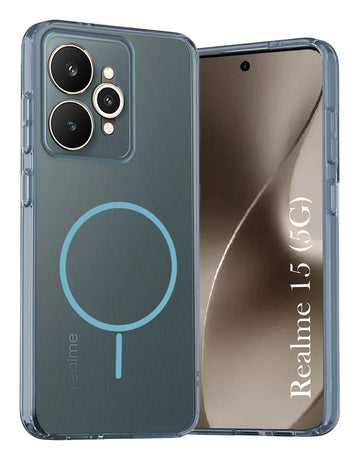 For Realme 15 Back Cover Case Silicone (Slim Paper Thin | Camera Protection Bump | Minimalist Professional | Soft Flexible)