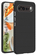 For Google Pixel 10 Pro Back Cover Case (Liquid Silicone | Side Grip | Camera Protection)