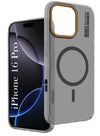 For Apple iPhone 16 Pro Back Cover Case (Soft Touch | Camera Bump Protection | MagSafe Compatible | Matte Finish)