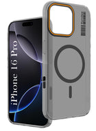 For Apple iPhone 16 Pro Back Cover Case (Soft Touch | Camera Bump Protection | MagSafe Compatible | Matte Finish)