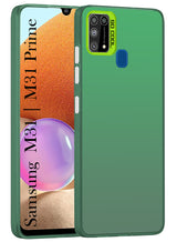 For Samsung Galaxy M31  | M31 Prime Hard Back Cover Case (Velvet Touch | Professional Glossy Finish | Camera Protection Bump)