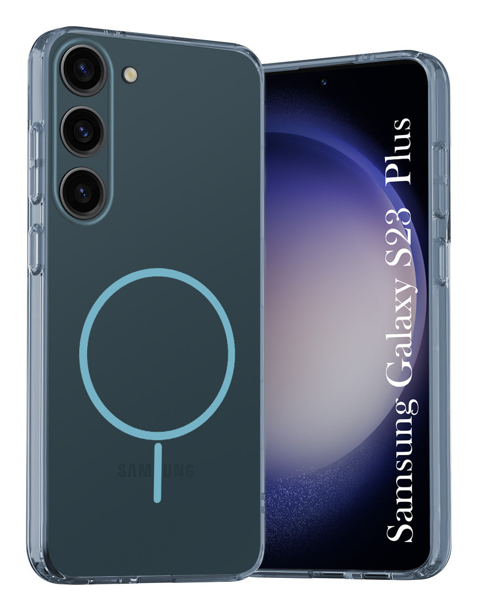 For Samsung Galaxy S23 Plus Back Cover Case Silicone (Slim Paper Thin | Camera Protection Bump | Minimalist Professional | Soft Flexible)