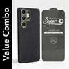 Textured Grip Design Slim and Light Weight Soft Touch and Feel Cases With Glass.