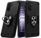For Oneplus Nord CE 5 Back Cover Case (Shockproof Dual Layer Polycarbonate |Ring Holder Kickstand)