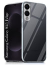 For Samsung Galaxy S25 Edge Back Cover Case Silicone (Clear Shockproof Case with Camera Protection | Soft and Flexible | Transparent)