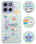 For Motorola Moto G86 Power Back Cover Case (3D Cute Cartoons | Hard Back Side Soft | Matte Premium Finish | HD Printing)