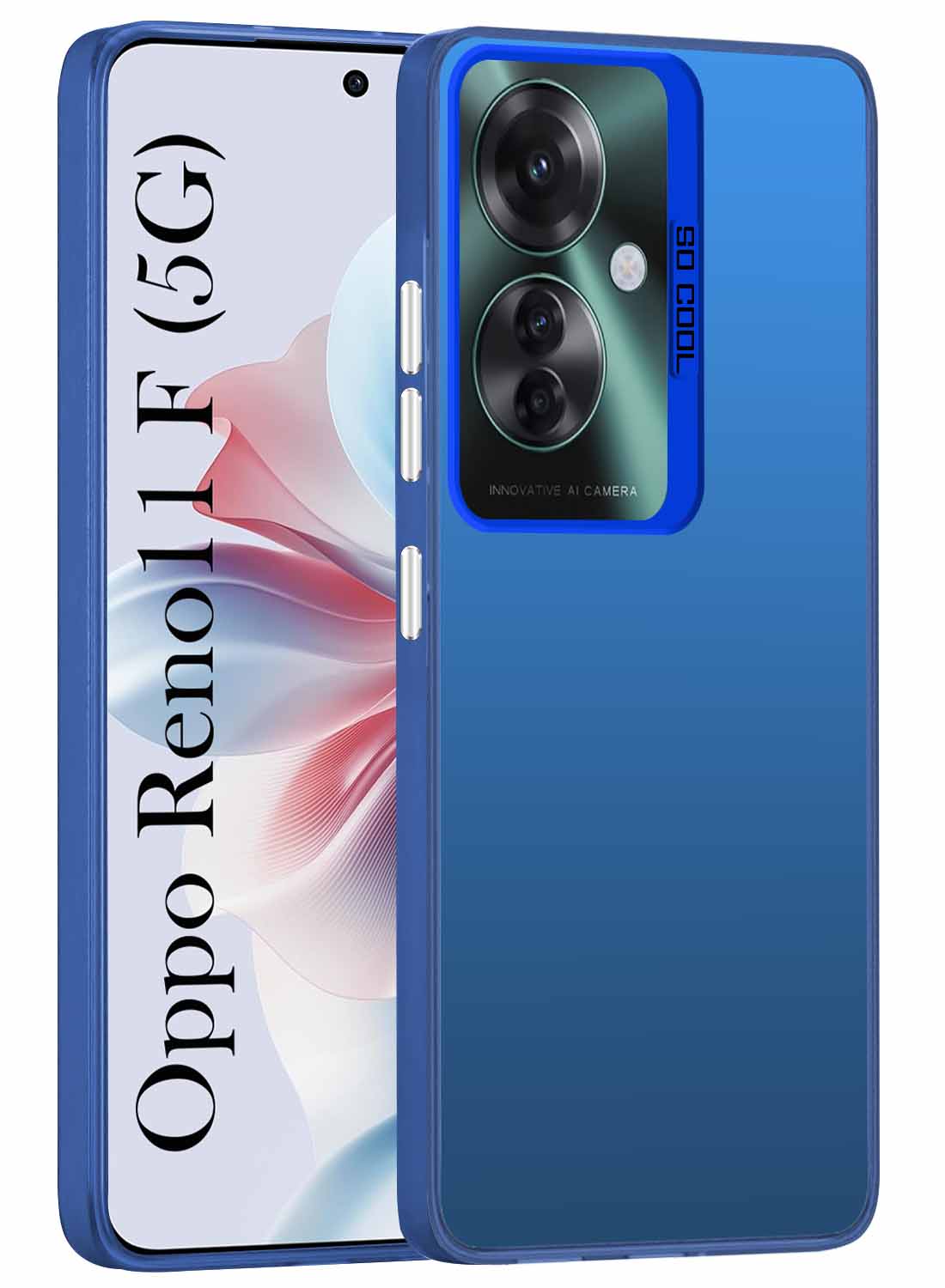 For Oppo Reno11 F 5G | Oppo Reno 11F 5G Hard Back Cover Case (Velvet Touch | Professional Glossy Finish | Camera Protection Bump)