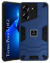 For Tecno Pova 5 Back Cover Case (Hybrid Armor | Slim Dual Layer | Shockproof Lightweight)