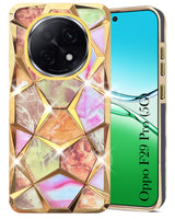 For Oppo F29 Pro Back Cover Case (Dual Design Glitter Sparkle and Detachable Diamond Print Case | Soft and Flexible)
