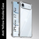 For Apple iPhone 17 Air Back Cover (Anti Yellow Case | Drop & Camera Protection | Hard Polycarbonate)