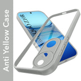 For Vivo iQOO Z10R Back Cover Case (Lifetime Anti Yellow | Anti Scratch | Crystal Clear Shockproof)