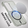 For Vivo iQOO Z9s Back Cover Case Lifetime Anti-Yellow MagSafe Compatible Clear (Sleek Hard Crystal | Shockproof and Camera Protection)