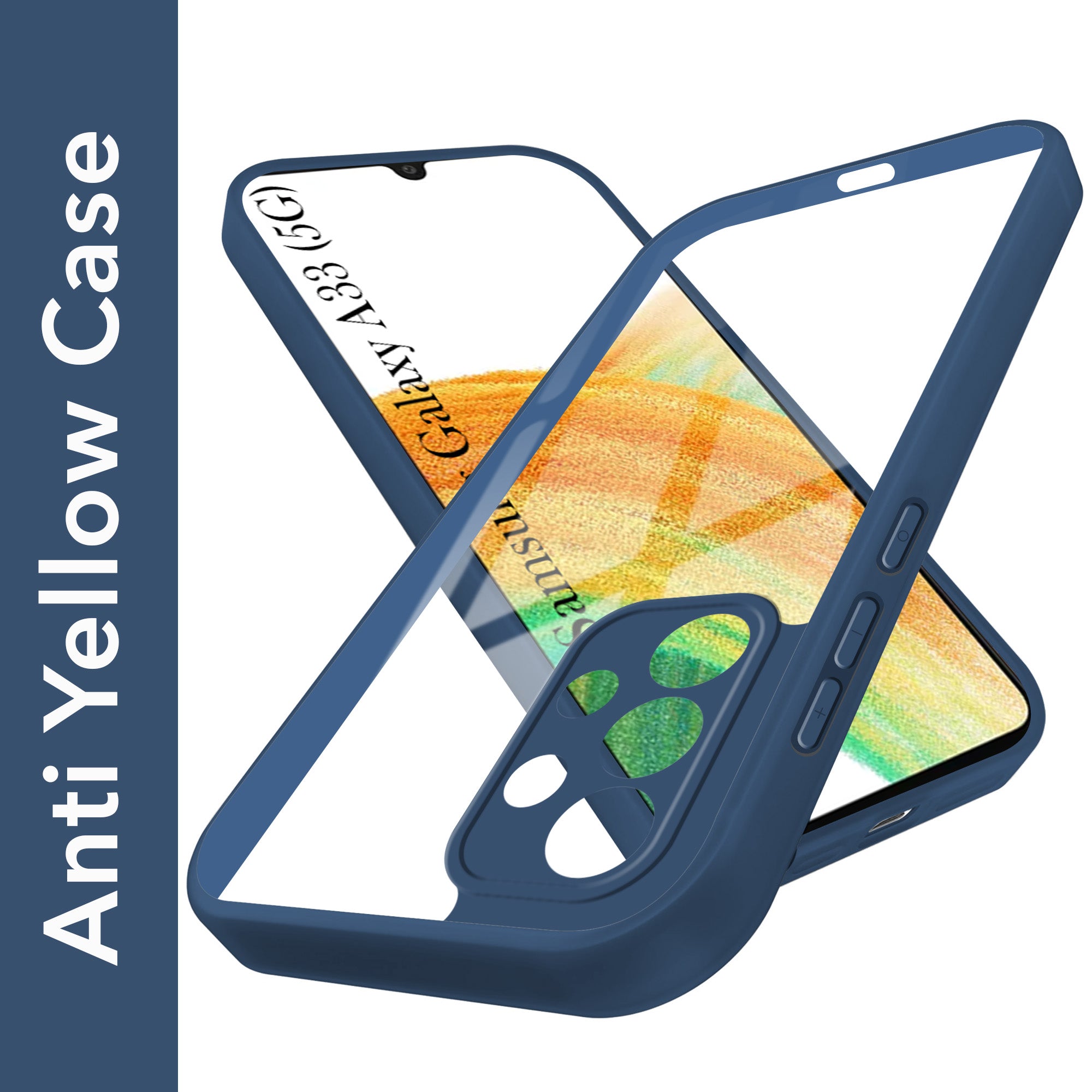 For Samsung Galaxy A33 5G Back Cover Case Ultra-Hybrid (Lifetime Anti Yellow | Anti Scratch | Crystal Clear Shockproof)