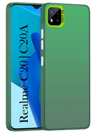 For Realme C20 | Realme C20A Hard Back Cover Case (Velvet Touch | Professional Glossy Finish | Camera Protection Bump)