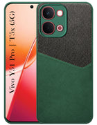 For Vivo Y51 Pro 5G | Vivo T5x Back Cover Case (Dual PU Leather Stitch | Professional Minimalist | Soft and Flexible)