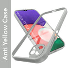 For Samsung Galaxy A22 5G Back Cover Case Ultra-Hybrid (Lifetime Anti Yellow | Anti Scratch | Crystal Clear Shockproof)