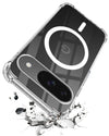 For Google Pixel 9 Back Cover Shockproof Crystal-Clear (Magsafe Wireless Support | Drop & Camera Protection | Hard Polycarbonate)