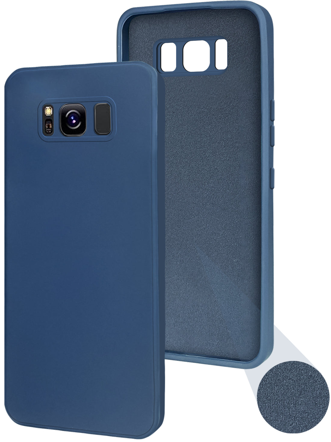 For Samsung Galaxy S8 Back Cover ( Silicone Clear Shockproof Case with Camera Protection | Soft and Flexible | Transparent)
