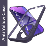 For Redmi Note 13 Pro Plus Back Cover Case (Lifetime Anti Yellow | Anti Scratch | Crystal Clear Shockproof)