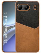 For Oneplus Nord 4 Back Cover Case (Dual PU Leather Stitch | Professional Minimalist | Soft and Flexible)