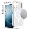 For Oppo A6X | Oppo A6S Back Cover Case (Soft Touch | Camera Bump Protection | MagSafe Compatible | Matte Finish)
