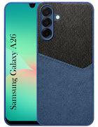 For Samsung Galaxy A26 5G Back Cover Case (Dual Colour Stitch | Professional Minimalist Feel | Soft and Flexible)