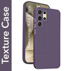For Samsung Galaxy S24 Ultra Back Cover Case (Liquid Silicone | Side Grip | Camera Protection)