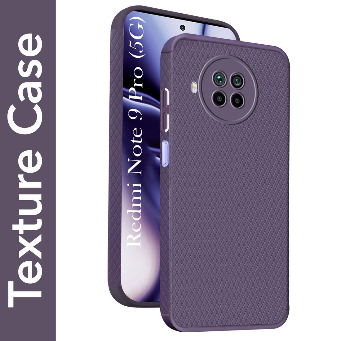 For Xiaomi Mi Redmi Note 9 Pro 5G Back Cover Case Liquid Silicone (Camera Protection | Side Grip Texture | Soft and Flexible)