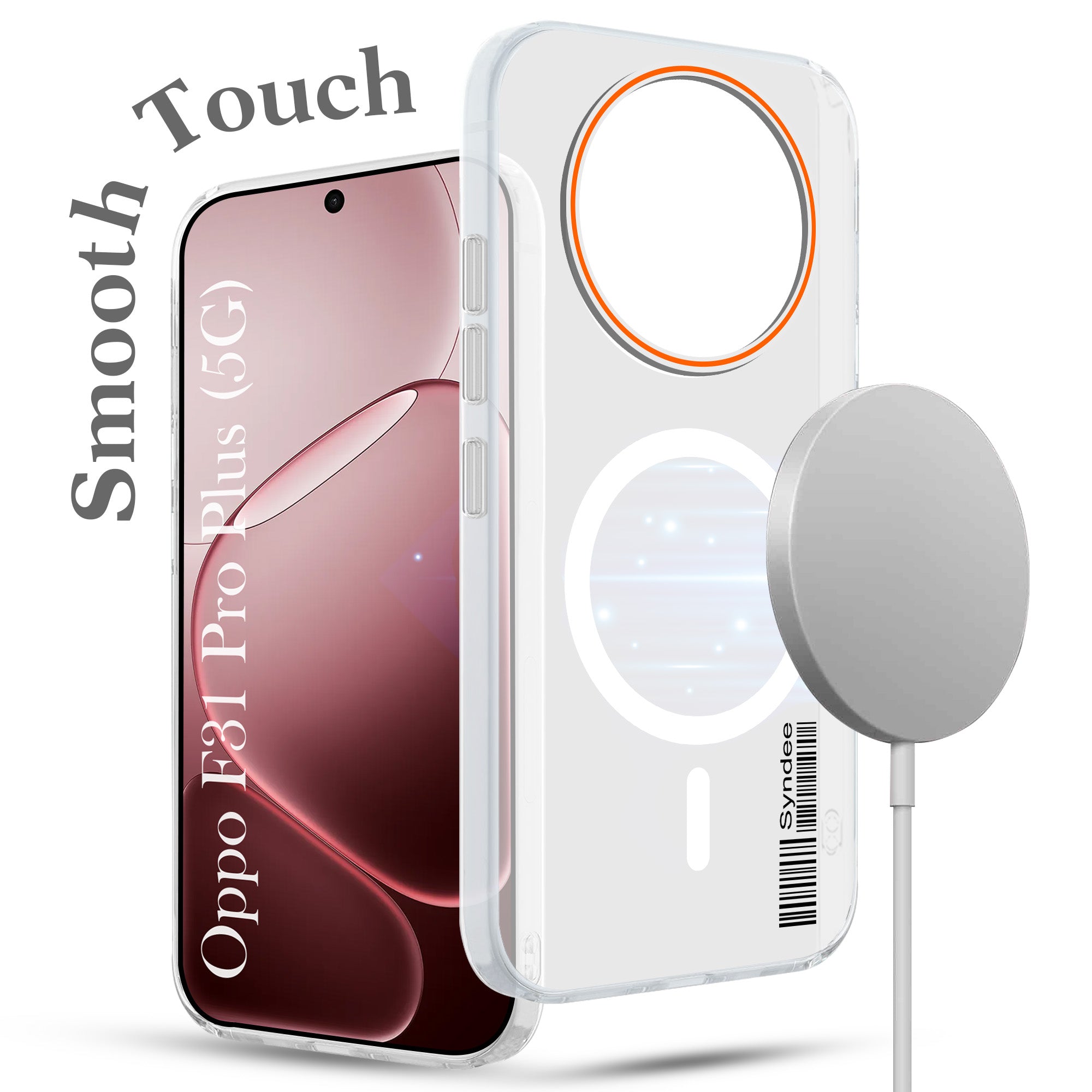 For Oppo F31 Pro Plus Back Cover Case (Soft Touch | Camera Bump Protection | MagSafe Compatible | Matte Finish)