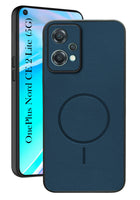 For OnePlus Nord CE 2 Lite 5G Back Cover Case PU Leather (Texture Grip Design | Professional Minimalist | Camera Protection | Soft and Flexible)