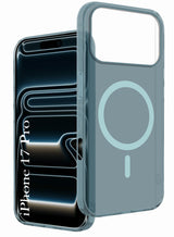 For Apple iPhone 17 Pro Back Cover Case (Frosted Matte Feel | MagSafe Compatible Wireless Charging)