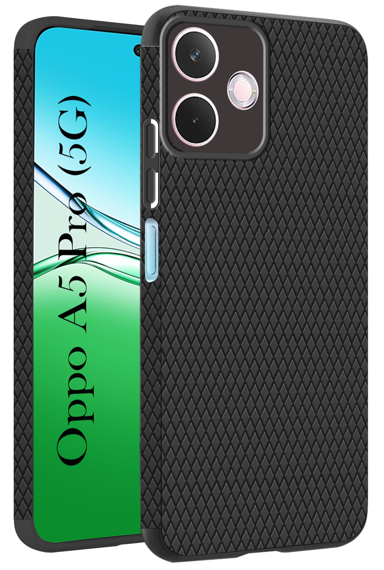 For Oppo A5 Pro Back Cover Case (Liquid Silicone | Side Grip | Camera Protection)
