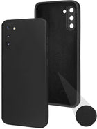 For Samsung Galaxy Note 10 Back Cover Case (Matte Finish Silicone with Inside Fiber cloth)