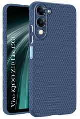 For Vivo iQOO Z10 Lite Back Cover Case (Liquid Silicone | Side Grip | Camera Protection)