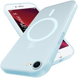 For Apple iPhone 7 | iPhone 8 Back Cover Case (Frosted Matte Feel | MagSafe Compatible Wireless Charging | Polycarbonate Material)