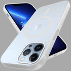 For Apple iPhone 13 Pro Back Cover Case (Frosted Matte Feel | MagSafe Compatible Wireless Charging | Polycarbonate Material)