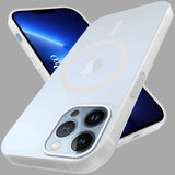 For Apple iPhone 13 Pro Back Cover Case (Frosted Matte Feel | MagSafe Compatible Wireless Charging | Polycarbonate Material)