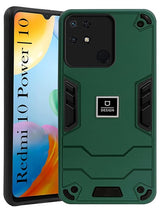 For Xiaomi Mi Redmi 10 Power | 10 (India) Back Cover Case (Lightweight Hybrid Armor Shockproof Polycarbonate)