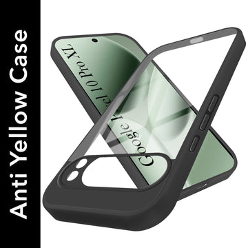 For Google Pixel 10 Pro XL Back Cover Case (Lifetime Anti Yellow | Anti Scratch | Crystal Clear Shockproof)