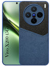 For Vivo X200 Back Cover Case (Dual PU Leather Stitch | Professional Minimalist | Soft and Flexible)