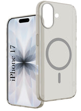For Apple iPhone 17 Back Cover Case (Frosted Matte Feel | MagSafe Compatible Wireless Charging)
