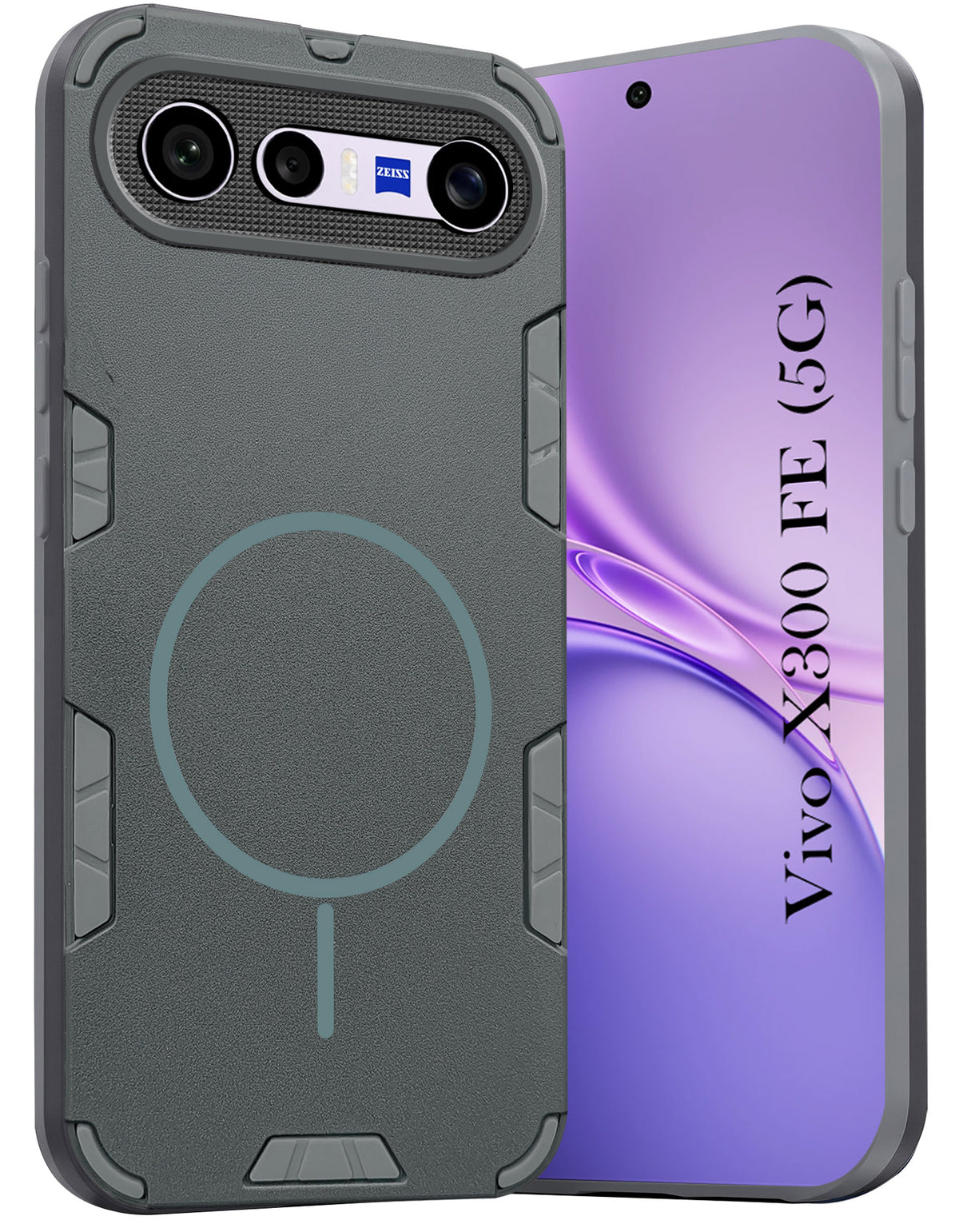 For Vivo X300 FE Back Cover Case (Slim Hybrid Armor | Shockproof Camera Protection | Rugged Dual Layer)