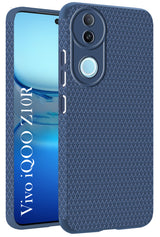 For Vivo iQOO Z10R Back Cover Case (Liquid Silicone | Side Grip | Camera Protection)