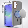 For Samsung Galaxy A36 5G Back Cover Case (Soft Touch | Camera Bump Protection | MagSafe Compatible | Matte Finish)