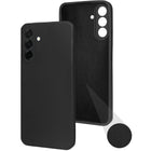 For Samsung Galaxy A26 5G Back Cover Case ( Matte Finish Silicone with Inside Fiber cloth)
