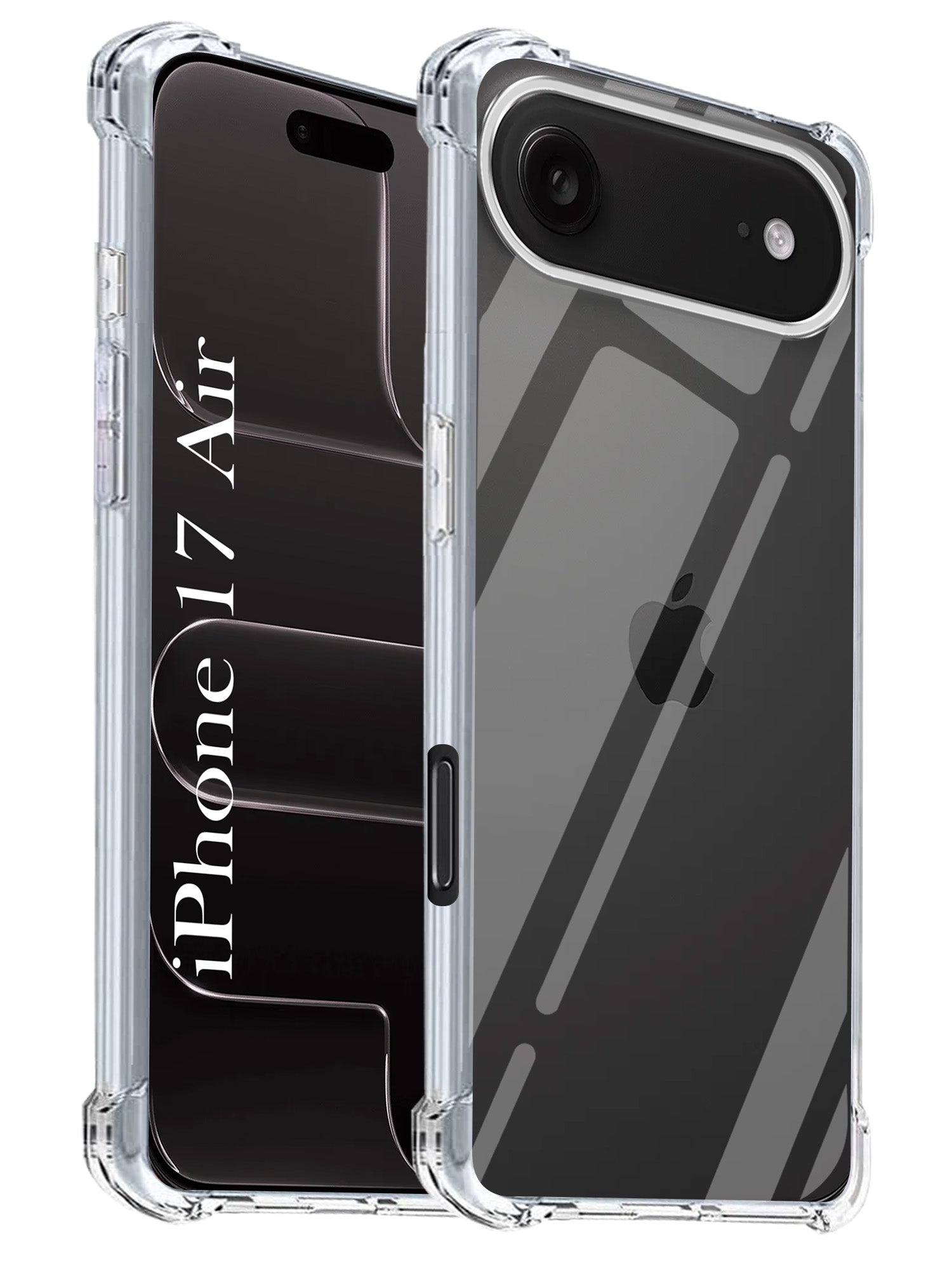 For Apple iPhone 17 Air Back Cover (Anti Yellow Case | Drop & Camera Protection | Hard Polycarbonate)