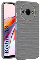 For Xiaomi Redmi A3 Back Cover Case (Liquid Silicone | Side Grip | Camera Protection)