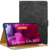 For Lenovo Tab M11 11 Inch TB330FU/TB330KU Flip Cover Folio Cover (PU Leather | Multi-Angle Smart Stand | Card Storage Slots | Silicone Back Pouch)