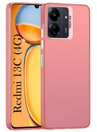 For Xiaomi Redmi 13C 4G Hard Back Cover Case (Velvet Touch | Professional Glossy Finish | Camera Protection Bump)