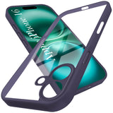 For Apple iPhone 16 Back Cover Case (Lifetime Anti Yellow | Anti Scratch | Crystal Clear Shockproof)